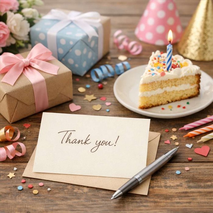 Comment remercier pour des vœux d’anniversaire : guide simple et sincère