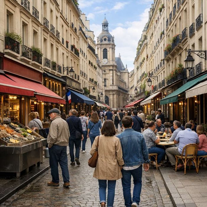 Rue Montorgueil à Paris : histoire d’une rue emblématique