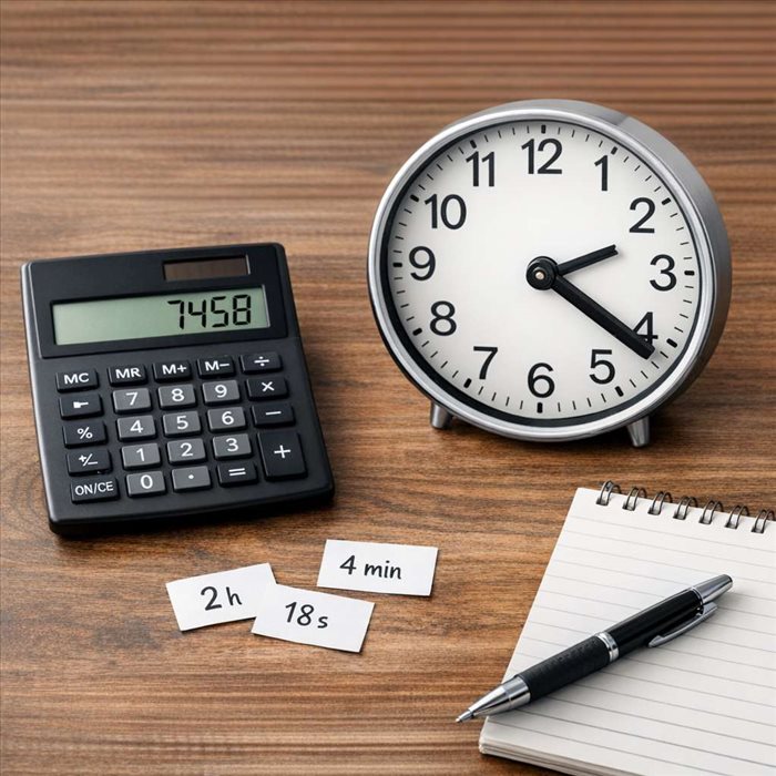 Comment convertir un nombre en heures, minutes et secondes | Guide simple