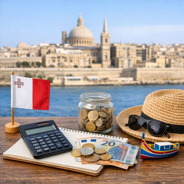 Quel budget pour vivre à Malte ? Estimation complète