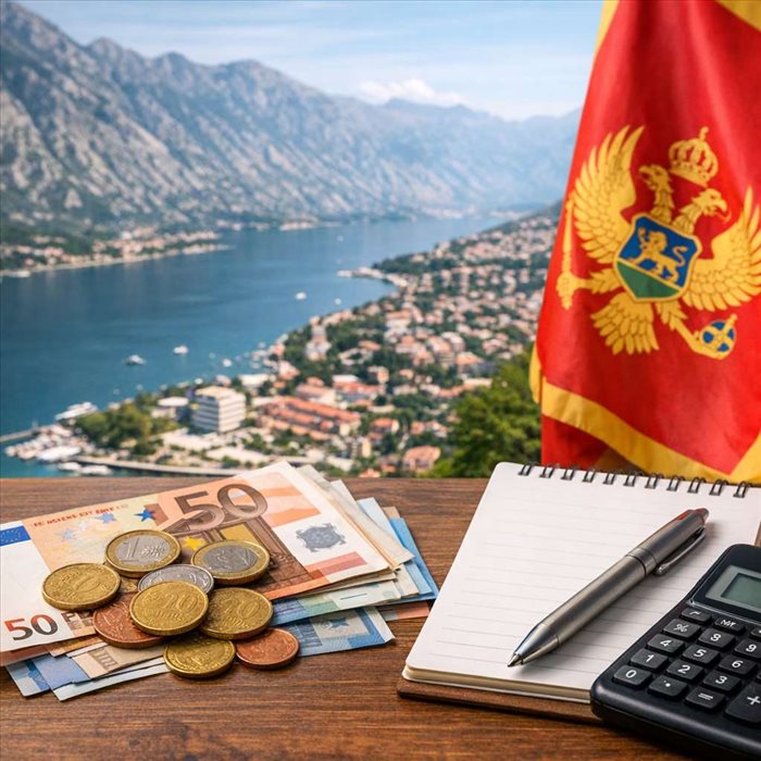 Salaire moyen au Monténégro : chiffres actuels et comparaison