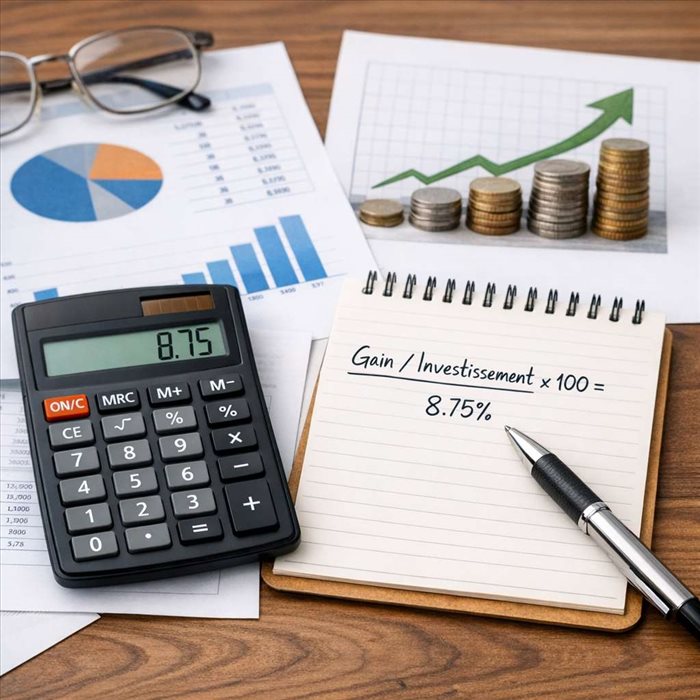 Comment calculer le taux de rendement ? Formule simple