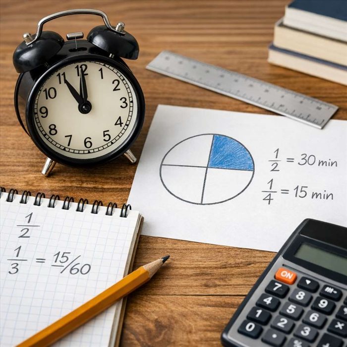 Convertir une heure en fraction : méthode simple et exemples