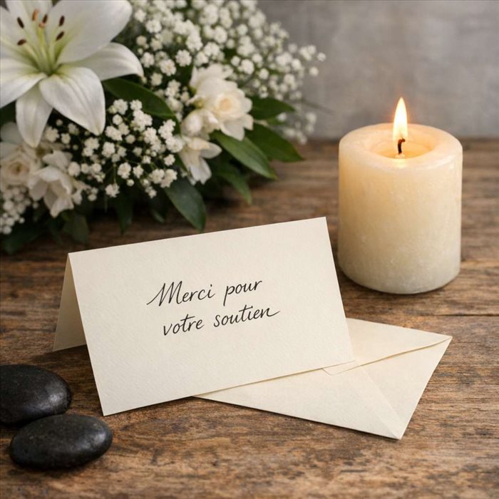 Comment remercier pour des condoléances avec tact : guide simple